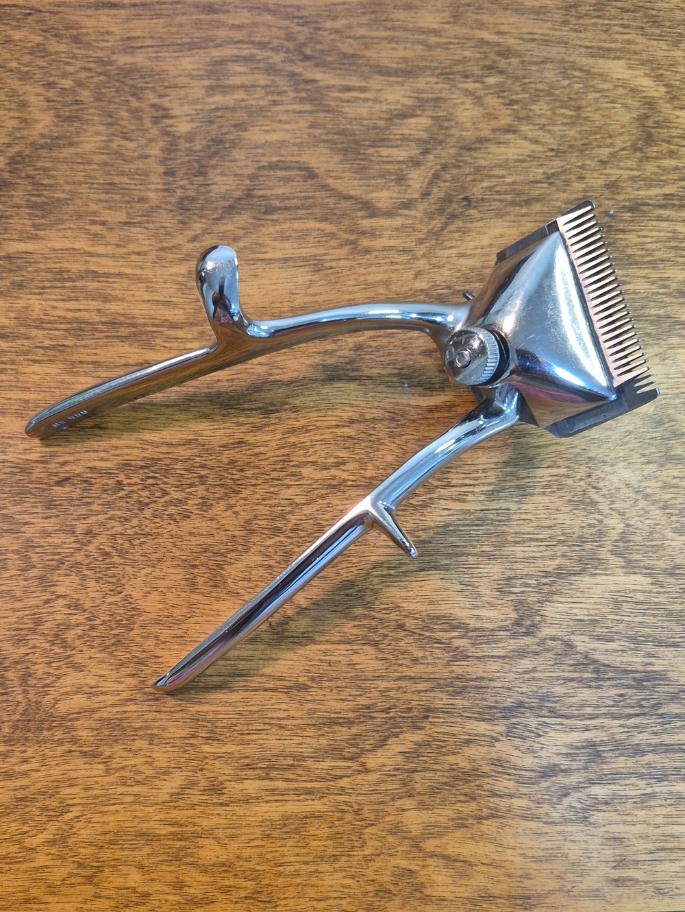 REALMONT Vintage Manual Handheld Hair Clippers In Original Box, Western Germany